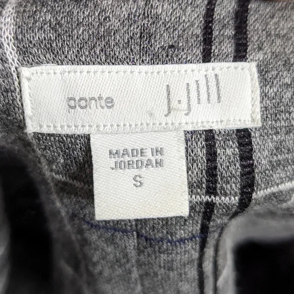 J Jill Ponte grey knit dress S - Picture 8 of 10